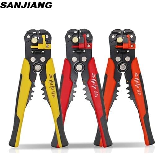 Cutter Automatic Crimper Cable Wire Stripper Multifunctional Stripping Tools Crimping Pliers Terminal 0.2-6.0mm2 tool