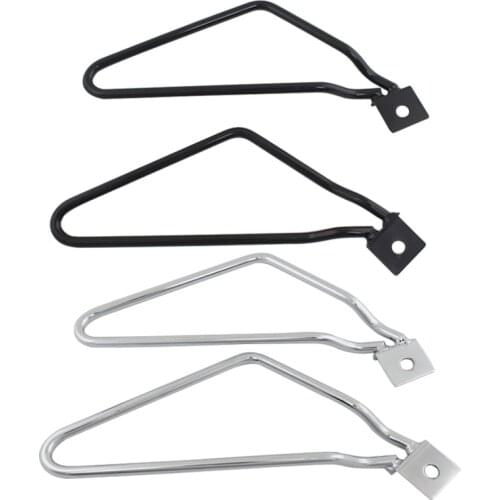 Motorcycle Bag Side Box Saddle Bag Side Bag Luggage Bracket Fit For Harley Sportster 883 Iron XL883N Dyna Fatboy Softail