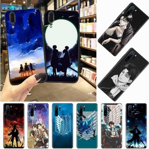 Anime Attack On Titan Phone Case For Huawei honor Mate P 10 20 30 40 Pro 10i 9 10 20 8 x Lite