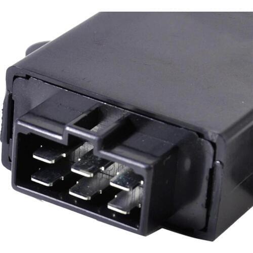 Black Motorcycle Ignition 6 Pin CDI Module Box Unit for Suzuki GN250
