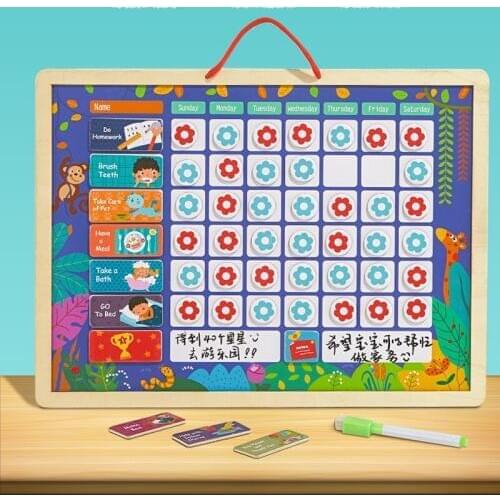 TD ZW Children Stickers Keep Good Child Habit DIY Sticker Stickers Puzzle Sticker Pack Kids Educational Toys Puzzle for Gift