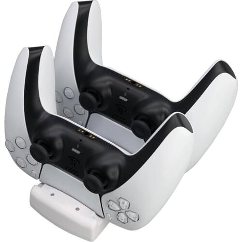 USB Dual Joystick Charger Dock Controller Gamepad Power Supply Charging Station Bracket for Sony Playstation 5 for PS5