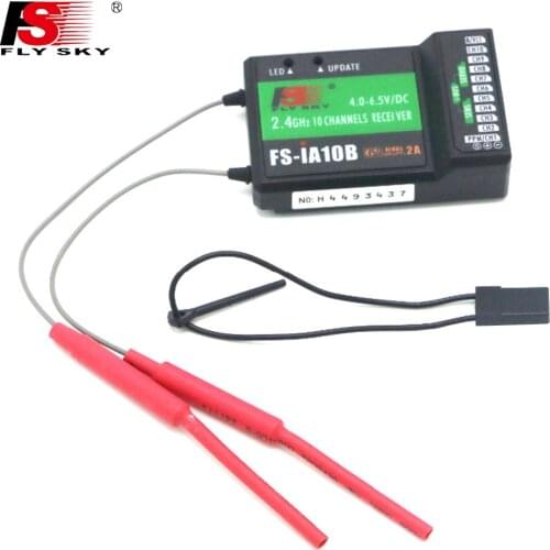 Flysky FS-IA10B IA10B 2.4G 10ch Receiver PPM Output With iBus Port For FS-I4 I6 I10 I6S IT4S Transmitter