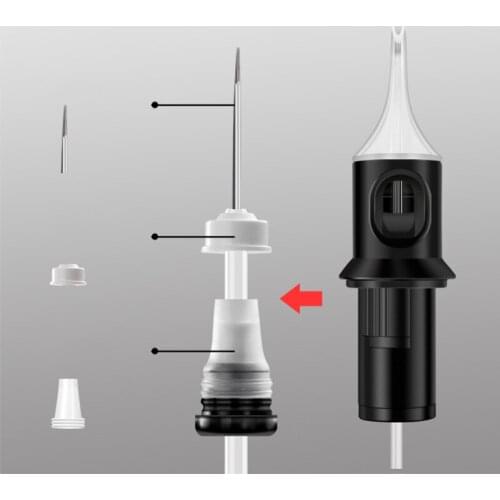 Cartridge Tattoo Needles RL RS RM M1 Disposable Sterilized Safety For Tattoo Machine Supply