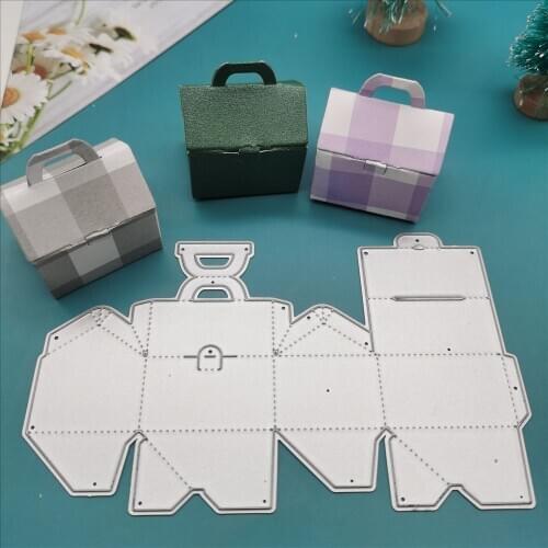 Candy box gift bag Metal Cutting Dies for DIY Scrapbooking Decorative Crafts Supplies Embossing Paper Cards Making