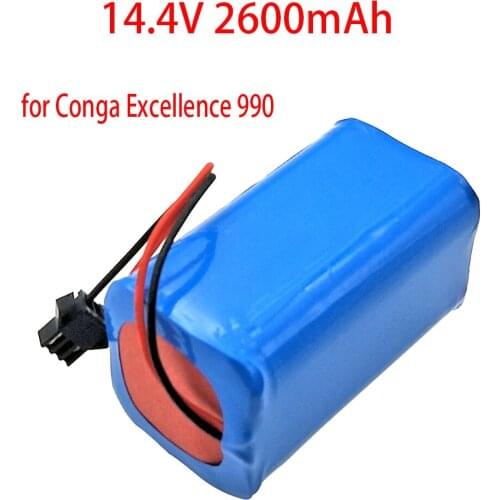 Robot Vacuum Cleaner Li-ion Battery Pack for Conga Excellence 900 Excellence Robotic Vacuum Cleaner Parts Accessories