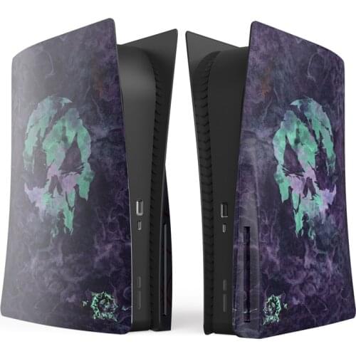 Custom Design Hard PS5 Panels Replacement Plate Shell ABS Anti-Scratch Dustproof Cover Case For Playstation 5 CD-ROM Console