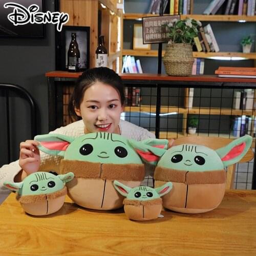 Baby Yoda Plush Toy Kawaii Baby Yoda Grogu Stuffed Toys Doll Star Wars Grugo Cute Plush Anime Plush Birthday Gifts Toys
