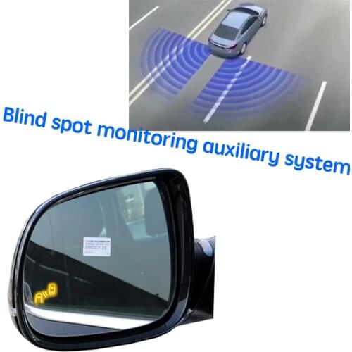 Car BSD BSM BSA Blind Area Spot Warning Drive Mirror Rear Radar Detection System For Audi Q5 8R 2008~2017