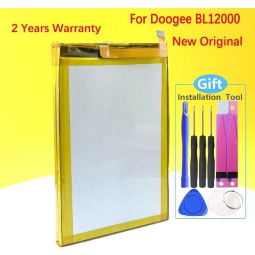 100% Original 12000mAh Battery For Doogee BL12000 Mobile Phone High Quality Battery+Tracking Number