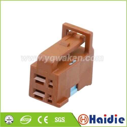 2sets 4pin auto wiring harness plug cable electric plug connector 6098-2830