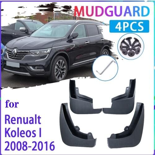 4 PCS Car Mud Flaps for Renault Koleos 1 2008 - 2016 Mudguard Splash Guards Fender Mudflaps Auto Accessories