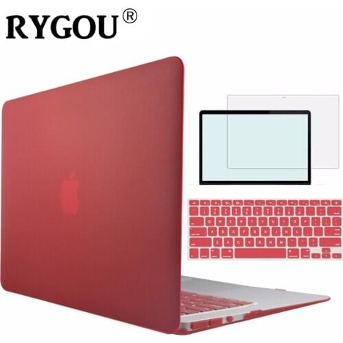 For Macbook Air 13 Case 2020, Laptop Case Touch Bar ID For Macbook M1 Chip Air Pro Retina 11 12 13 15 16 Mac Book 15.4 13.3 inch