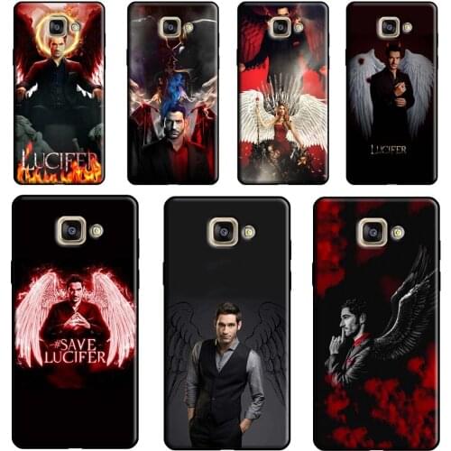Demon Lucifer Morningstar Phone Case For Samsung Galaxy J7 J5 J3 2017 A3 A5 J1 2016 J6 J4 Plus A6 A8 A7 A9 J8 2018