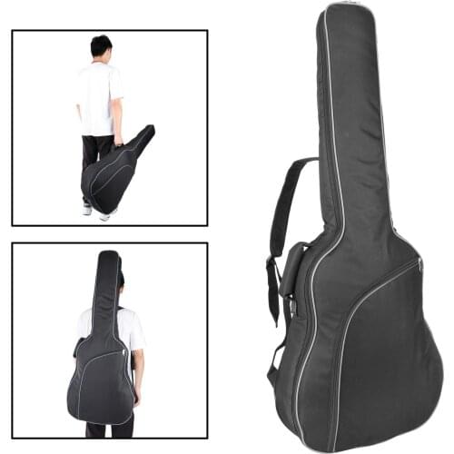 40 Inch Padded Electric Guitar Gig Bag Adjustable Adjustable Shoulder Strap Electric Guitar Case Padding Backpack Universal