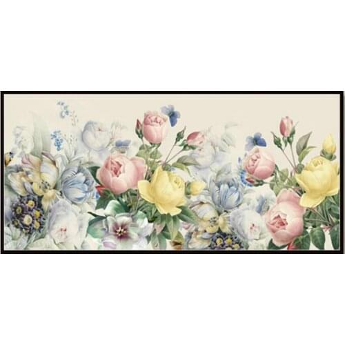 CraftArtGo 5D DIY Diamond Embroidery flower Full Square Round Rhinestone Mosaic Painting Cross Stitch Flowers Diamond Kit