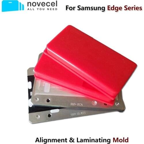 For Samsung Galaxy S8 S10 Plus Note 8 9 LCD Curved Screen OCA Polarizer Alignment and Laminating Mold for Novecel YMJ Laminator