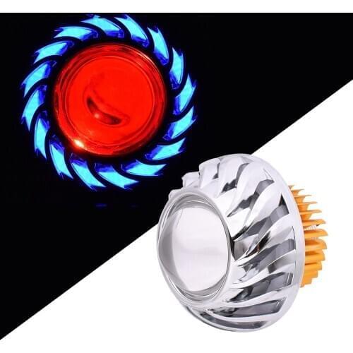 For Honda ST1300 PCX 125 150 CR 85 F150 125 250 R SL230 Hi/Lo Beam Motorcycle Headlight LED Dual Halo Angel Devil Eye Moto Lamp