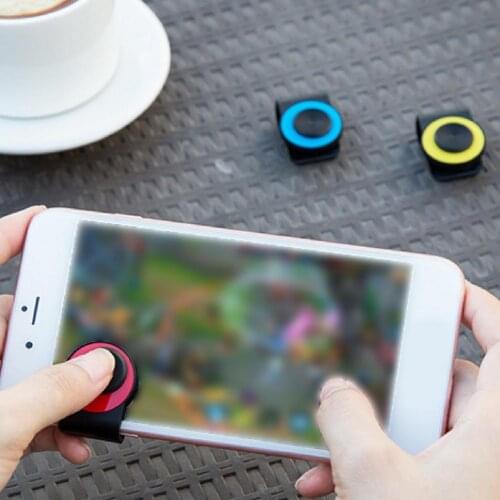 Game Joystick Mobile Game Controller with Clip Easy to Use Plastic Easy to Install Touch Screen Joypad Mobile Phone Accessories