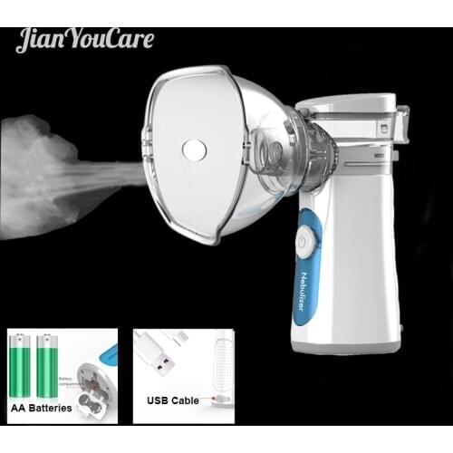 JianYouCare Mesh Nebulizer Inhaler Nebulizador portatil Family travel Handhold Medical Atomizer Silent Children Adult Non-drop