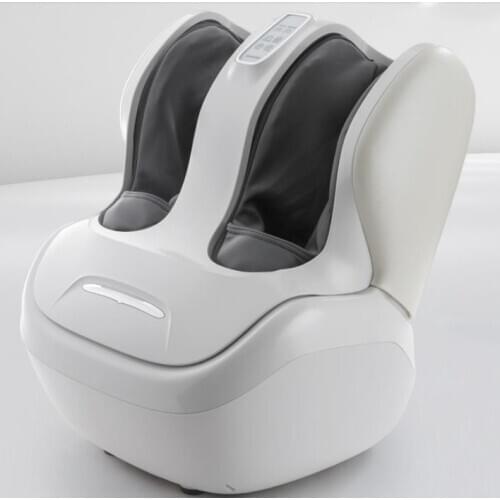 Electric Calf and Foot Massage Machine Vibration Shiatsu Air Compression Heat Rolling Kneading Leg Beauty Massager