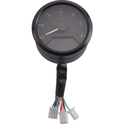 Motorcycle accessories universal motorcycle digital pointer LCD screen speedometer tachometer odometer multi-function instrument