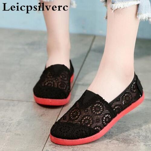 New summer womens casual sandals lace breathless and hollowed women shoes