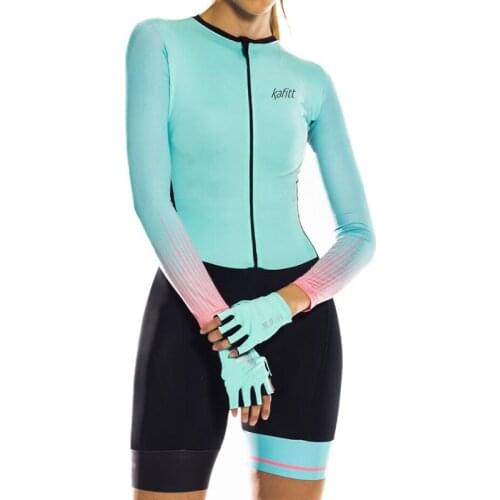 Kafitt Cycling Workwear Womens Sweatshirt Suit Long Sleeve Shirt Jumpsuit Cycling Wear Brazil Womens Breathable Clothing