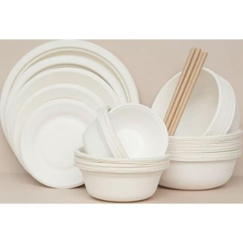 25PCS Plastic Plates Paper Plate Disposable Party Tableware Vaisselle Jetable посуда одноразовая Wedding Birthday Party Supplies