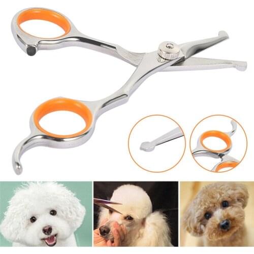 Professional Pet Hair Scissor Stainless Steel Durable Safety Rounded Tips Cat Dog Hair Cutting Tools Pets Grooming Supplies