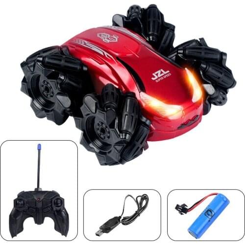RC Car Remote Control Kids Toys 45 Degree Drift High Speed Off Road Car Climbing Car Stunt 4WD Led Headlights
