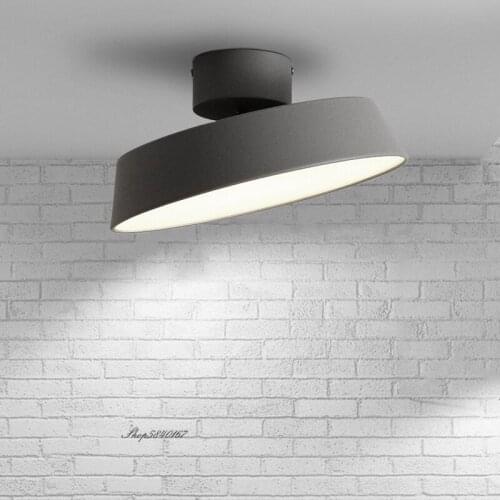 Nordic Designer Ceiling Lights Led Macaron Color Lamp for Living Room Dining Room Bedroom Home Decor Rotatable Lighting Fixture