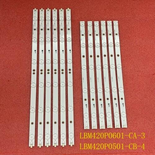 LED backlight strip(12)for 42PFL3208H 42PFL3018T 42PFL3108K/12 42PFL3508G/78 42PFL3188H/12 42PFL3218K 42PFL3108H TPT420H2-HVN04