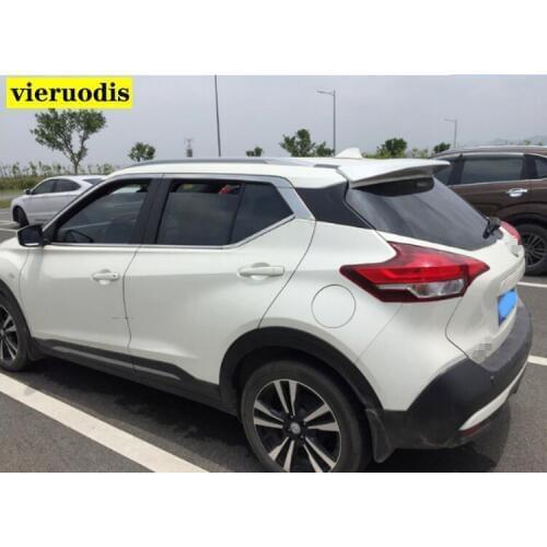 For Nissan Juke 2010 2011 2012 2013 2014 2015 Rear Roof Spoiler High Quality ABS Material Primer Color Car Tail Wing Decoration