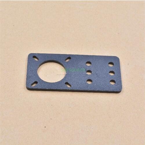1pcs NEMA17 stepper Motor Mounting Plate V Slot Extrusion Motor Mount Plate for Nema 17 Stepper Motor 3D Printer RepRap CNC part