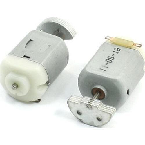 2pcs D Shape Shaft Cylinder Electric Mini Vibration Motor 5200RPM 3VDC FF130