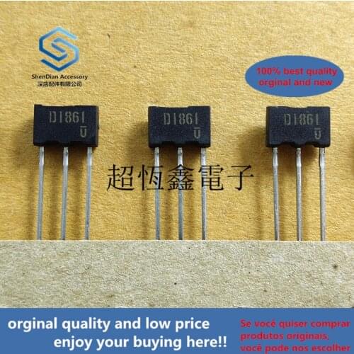 5pcs 100% orginal new 2SD1861 TV2 D1861 Epitaxial Planar NPN Silicon Darlington Transistors real photo