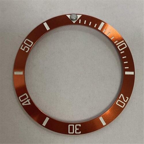 Aluminum Watch Bezel Ring for 40mm SUB Watch Case Outer Diameter 38mm Inner Diameter 30.8