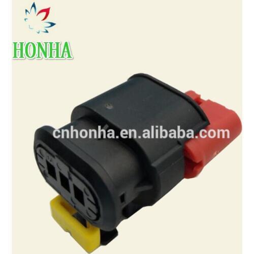 Free shipping 3pin tyco auto wire harness Sealed Sensor Fuel/Diesel Injector Ignition coil Connector 284425-1/284426-1