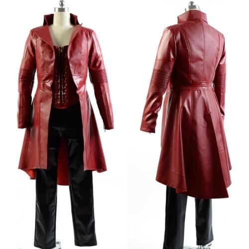 Captain cosplay America Civil War Scarlet Witch Wanda Outfit Cosplay Costume Halloween Movie Set Cosplay Costumes For Women