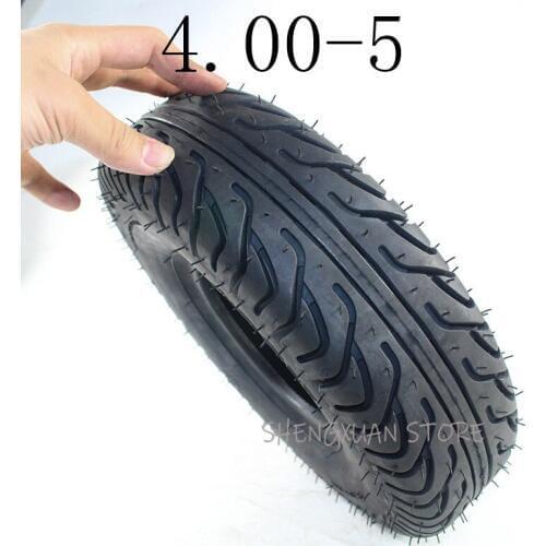 Hot Sale Good Quality 4.00-5 Tyre with Inner Tube Fits for Elderly Scooter Mini MOTO Car,Electric Scooter Tire