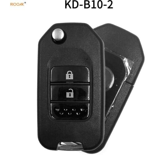 RIOOAK KEYDIY 1PC KD B10-2 2 Button B series Universial Remote For KD900/KD-X2/ URG200/KD MINI B Series Remote honda crv 2007