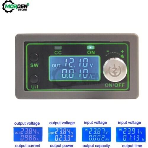 50V 5A LCD Backlight Digital programmable CNC adjustable step down power supply module Constant voltage current power supply