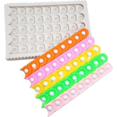 Cake Side Silicone Mold Sugarcraft Cookie Cupcake Chocolate Baking Mold Fondant Cake Decorating Tools