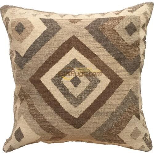 Handmade Kilim Square Cushion Various Flower Decorative Handmade Woven