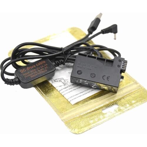 USB Power ACK-E8 adapter Cable+DR-E8 LP-E8 dummy battery for Canon EOS Rebel T2i T3i T4i T5i 550D 600D 650D 700D Kiss X4 X5 X6