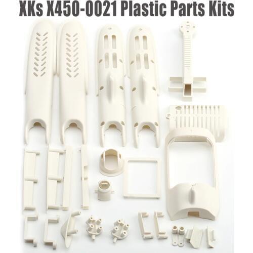 WLtoys XKS X450 RC Glider Plane Spare Parts 0020 Motor Base Bracket Group X450-0021 Plastic Shell Parts Set