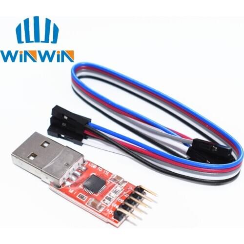 A44 1pcs CP2102 module USB to TTL serial UART STC download cable PL2303 Super Brush line upgrade hong