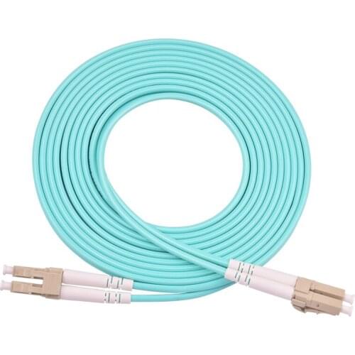 5PCS/lot LC/UPC-LC/UPC Fiber Optic Patch Cord MultiMode OM3 Optical Cable MM Multimode Duplex Fiber Optic Jumper Patch Cord FTTH