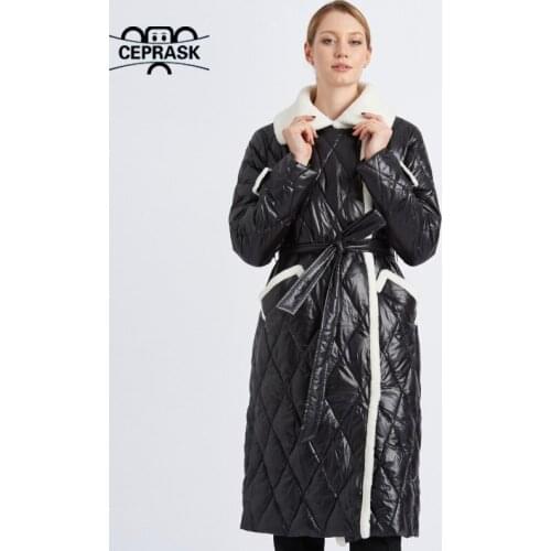 Женские белые куртки CEPRASK China At AliExpress